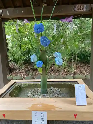 赤坂氷川神社の手水舎