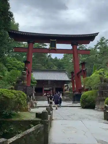 北口本宮冨士浅間神社の鳥居