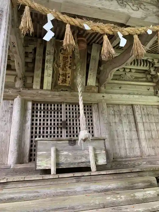 配志和神社の本殿・本堂