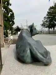 天満神社の像