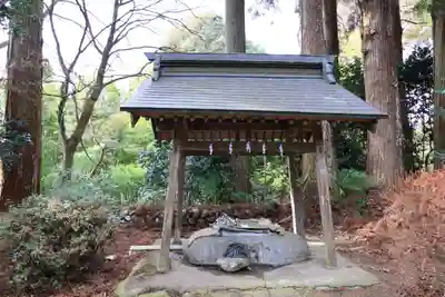 都々古別神社(馬場)の手水舎
