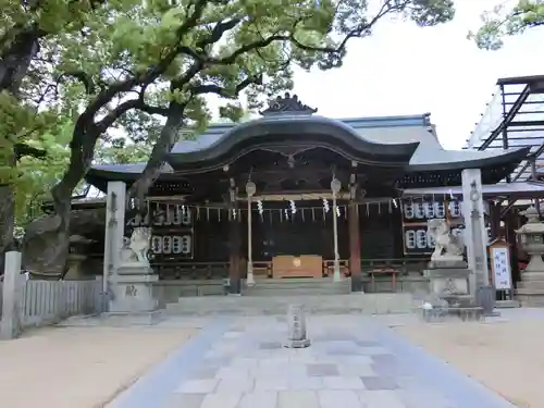 石切劔箭神社の本殿