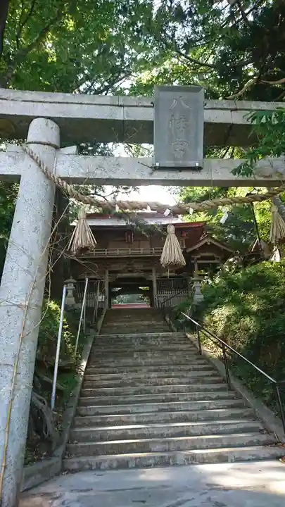 八幡神社の山門・神門