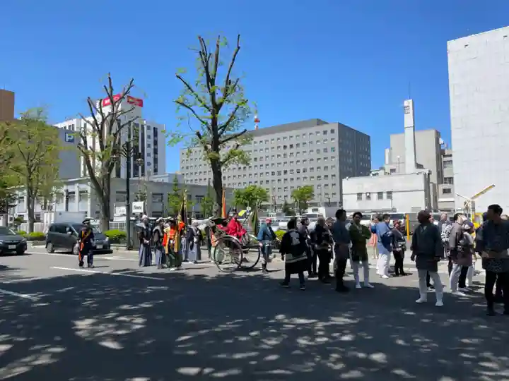 三吉神社のお祭り