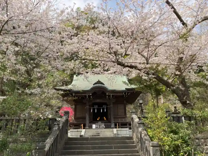 御霊神社の本殿