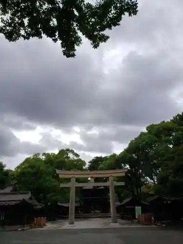 明治神宮の鳥居