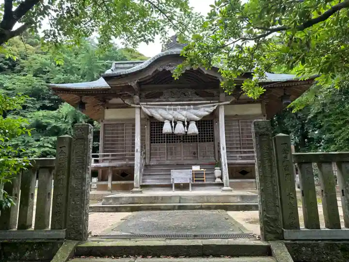 國坂神社の本殿・本堂