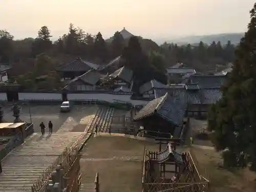 東大寺二月堂の景色