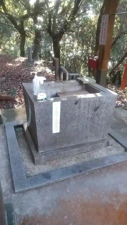 岩嶽稲荷大明神の手水舎