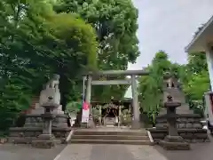 諏訪神社の鳥居