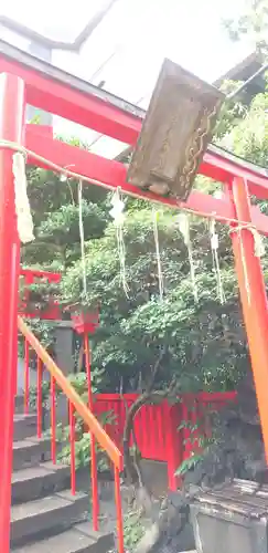 講武稲荷神社の鳥居