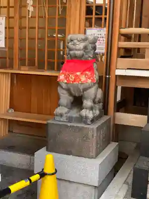 小網神社の狛犬