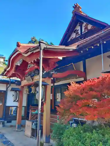 長岳寺の本殿