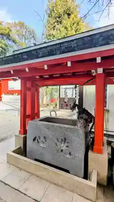 馬橋稲荷神社の手水舎