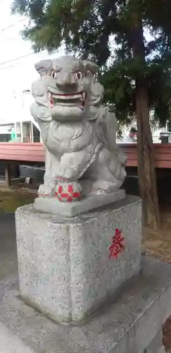 雷神社の狛犬