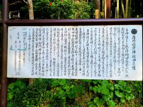 岩崎稲荷神社の歴史