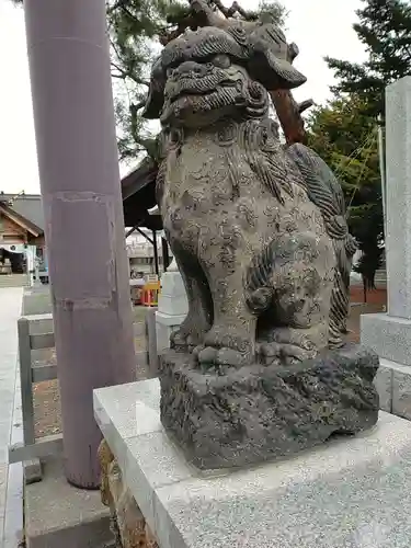 札幌村神社の狛犬