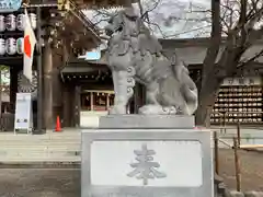 寒川神社の狛犬