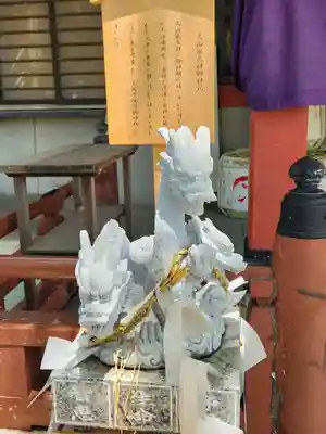 稲爪神社の狛犬