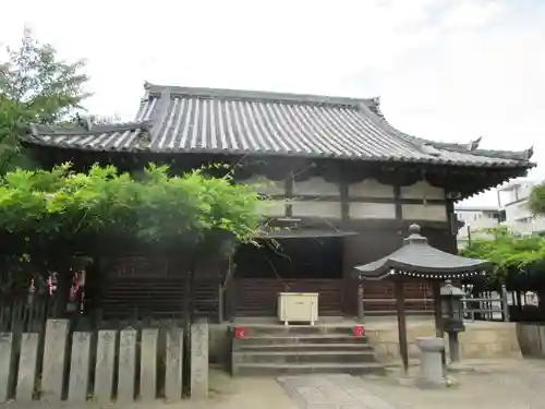 葛井寺の本殿・本堂