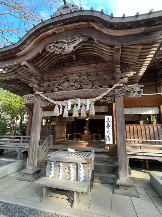 田無神社の本殿・本堂