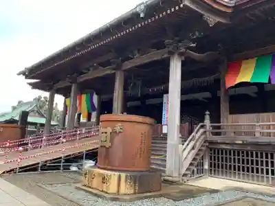 法華経寺の本殿・本堂
