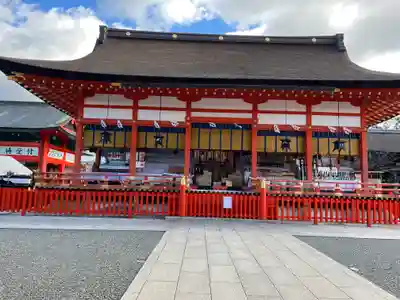 伏見稲荷大社の本殿・本堂