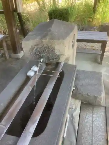 長命寺の手水舎