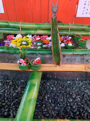 白岡八幡神社の手水