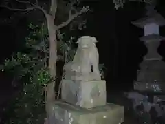 神明社の狛犬