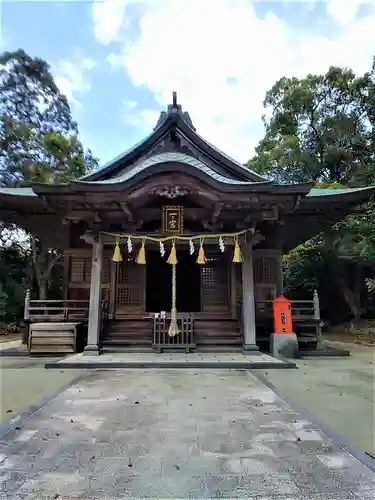 鏡神社の本殿