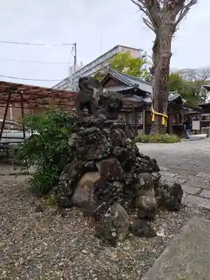菊田神社の狛犬