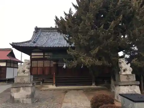 氷鉋斗賣神社の本殿