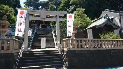 叶神社 (西叶神社)の鳥居