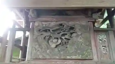 胎安神社の芸術