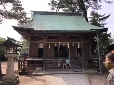賀露神社の本殿・本堂