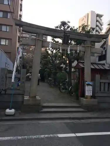 秋葉神社の鳥居