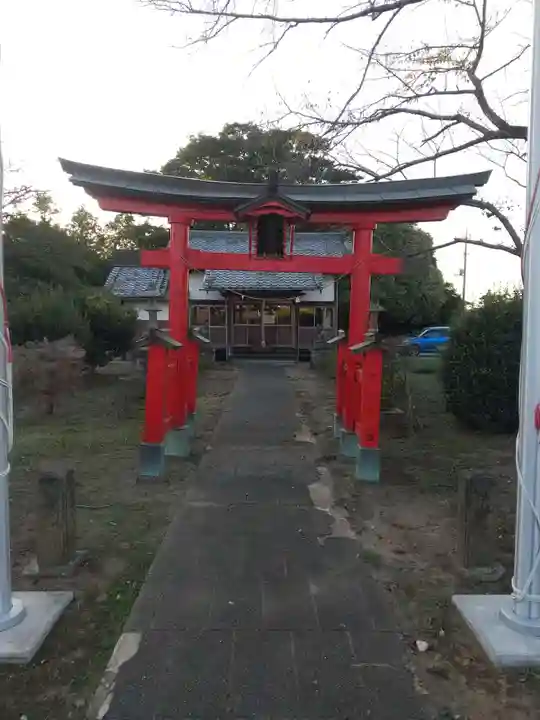駒方神社の鳥居