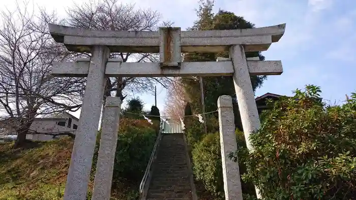 八幡神社の鳥居