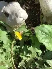 三輪神社の狛犬