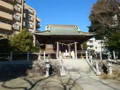 驚神社の本殿・本堂