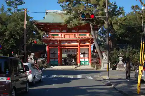 今宮神社の山門・神門