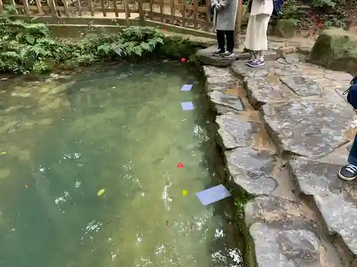 八重垣神社の庭園