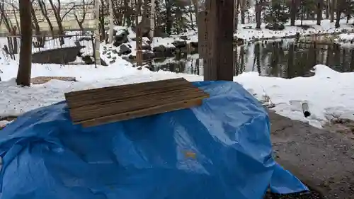 永山神社の手水舎