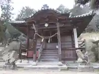 甲弩神社の本殿・本堂