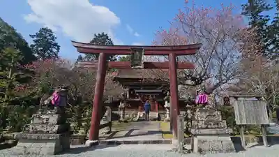 金峯山寺の鳥居