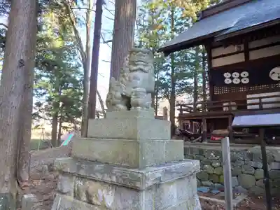 山家神社の狛犬