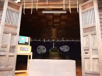 深溝神社の本殿・本堂