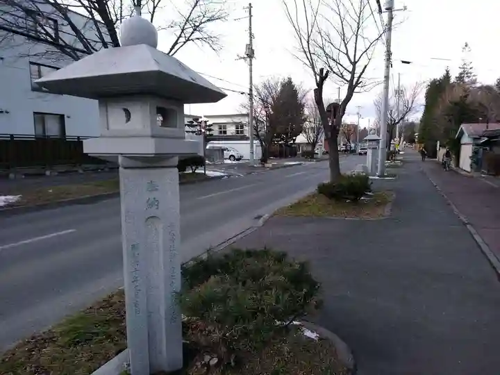 帯廣神社の周辺