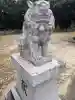 雨之宮神社の狛犬